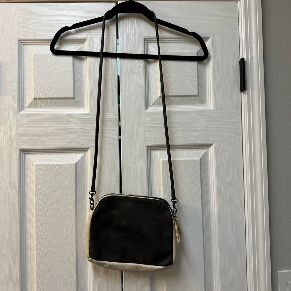 Dark grey crossbody bag